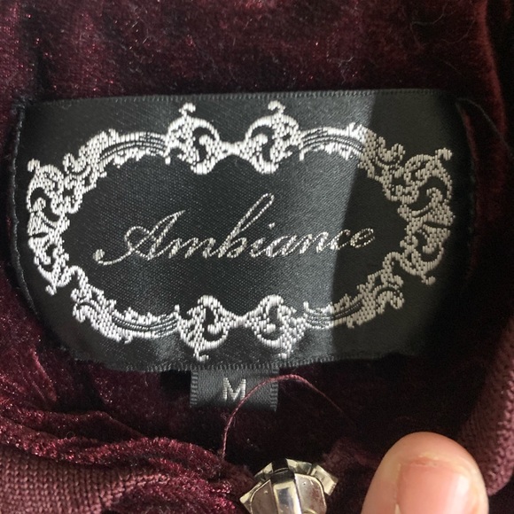 ambiance maroon jacket - Picture 3 of 3